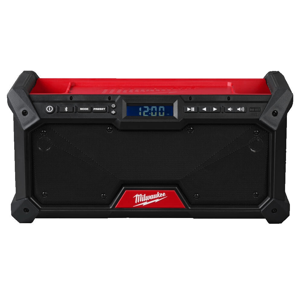 Milwaukee M18 Jobsite Radio DAB+ Front View Milwaukee M18 Jobsite Radio DAB+ Front View